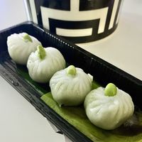 Edamame and truffle dim sum  at Moshi - JLT in Dubai