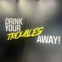 Sign  at Trou8les in Seoul