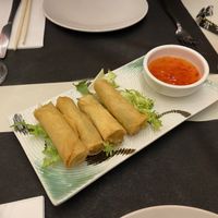 4 mini rollets de verdura  at Tokio Ramen in Gandia