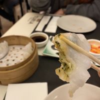 Empanadilla de verdura per dins  at Tokio Ramen in Gandia