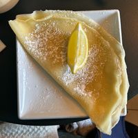 Plant Based Lemon and Sugar Crêpe at Delicious   in Harrogate