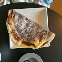 Plant Based Chocolate and Banana Crêpe at Delicious   in Harrogate