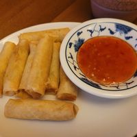 Vegetable Spring Rolls at Jasmine in Bangor