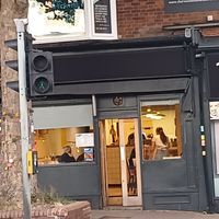 Premises doesn't have the name outside, aside from the menu in the window! But it's below Sherwood business centre. at Corner Stone Pizza in Nottingham