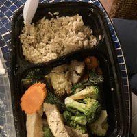 Basil eggplant  at Red Curry Vegan Kitchen in Flagstaff