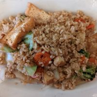 Veggie Fried Rice at Red Curry Vegan Kitchen in Flagstaff