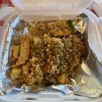 Pineapple fried rice   at Red Curry Vegan Kitchen in Flagstaff