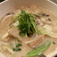 Coconut soupp  at Red Curry Vegan Kitchen in Flagstaff