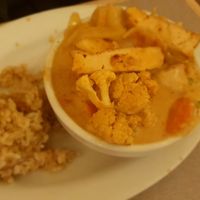 Massaman curry at Red Curry Vegan Kitchen in Flagstaff