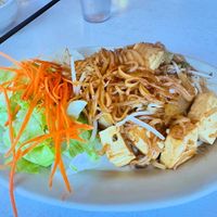 Arman noodles  at Red Curry Vegan Kitchen in Flagstaff