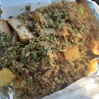 The picture doesn’t do it justice! Try it yourself..  at Red Curry Vegan Kitchen in Flagstaff