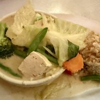 Green curry  at Red Curry Vegan Kitchen in Flagstaff