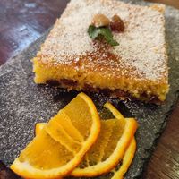 Vegan Moroccan dessert at Rosemary  in Alicante