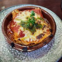 Vegan lasagna at Rosemary  in Alicante