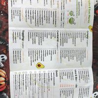 Poke bowl menu. at Avocado in Pozzuoli