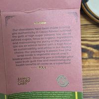 Biodegradable package at Zahu's Chocolates in Nairobi