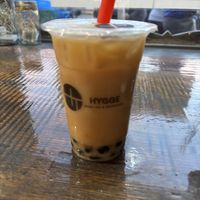 Toffee boba tea  at Hygge Boba Tea and Smoothies  in Solvang