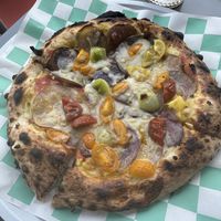 Brunch- Breakfast pizza 😋  at MangiaFoglie  in Long Beach