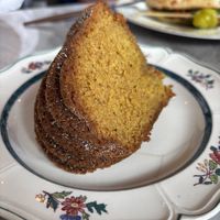 Olive oil cake   at MangiaFoglie  in Long Beach