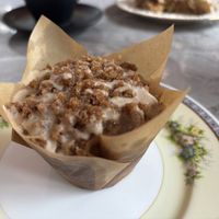 Apple crumb muffin   at MangiaFoglie  in Long Beach