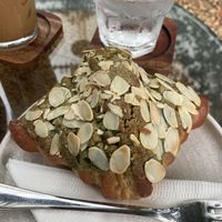 Matcha almond croissantt  at O Plant-based - Thu Duc - Tiệm thuần chay O in Ho Chi Minh City