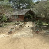 Reception  at Satao Camp in Tsavo