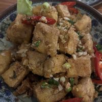 Salt and pepper tofu  at Malay Malay Haymarket in Haymarket