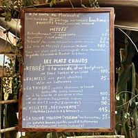 Menu   at Manouche La Cuisine des Voyages in Tamraght