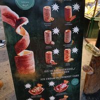 Menu at Speisekammer Goldgasse in Salzburg
