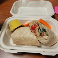 Bangladesh wrap at Raw Juice Bar in Orlando