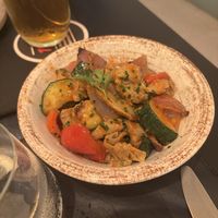 Huera and vegetables  at El Indicado in Barcelona