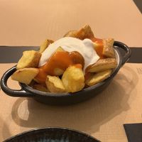 Patatas bravas  at El Indicado in Barcelona