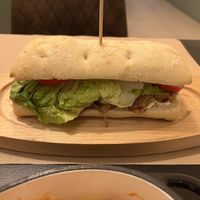 Bocadillo heura  at El Indicado in Barcelona