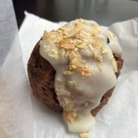 Blackberry scone  at Purebread in Squamish