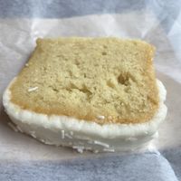 Lemon drizzle cakee  at Purebread in Squamish