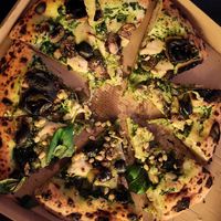 Robin Hood Pizza at Veganoven in Erlangen