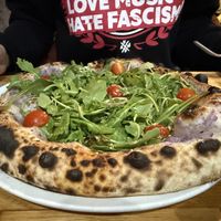 Pizza Trüffel  at Veganoven in Erlangen