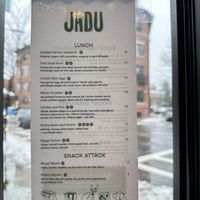 Lunch, Feb 2025  at Jadu in Boston