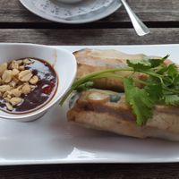 Vegan summer rolls  at Jack Glockenbach in Munich