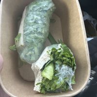 Tofu spring rolls  at Ginger & Spice  in Prosper