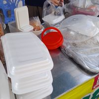 Take away vegan food at Bun Xao - Mì Xao Chay in Ho Chi Minh City