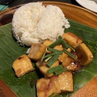 Tamarind tofu   at Bai Tong in Koh Yao Noi