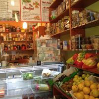 Taken during the summer of 2013. The layout has changed a bit since then! at Oasis Jimma Juice Bar in New York City