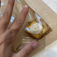 Cheesecake bite  at ABQ - Rush of Prana - Past Security in Albuquerque