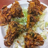 Veggie Pakoras - I've had better. at Nanglo Momos & Curry in Appleton