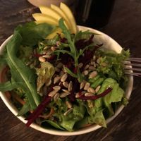 excellent salad at El Haso in Freiburg