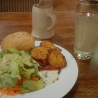 Haso plate + ginger lemonade at El Haso in Freiburg