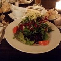 Salad made vegan. :D at Brasil in Freiburg