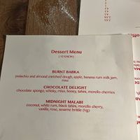 Vegan Malabi  < 3 at Bala Baya Restaurant Bankside in South East London
