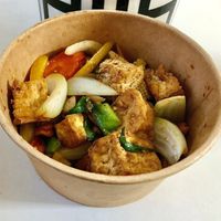 Cashew stir fry with tofu at Rosa's Thai - JBR in Dubai